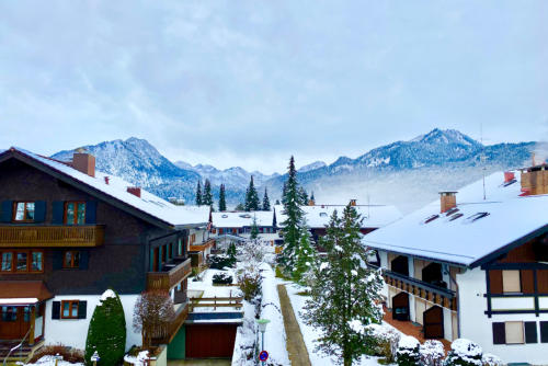 Blick vom Balkon